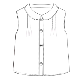 Fashion sewing patterns for BABIES Blouses